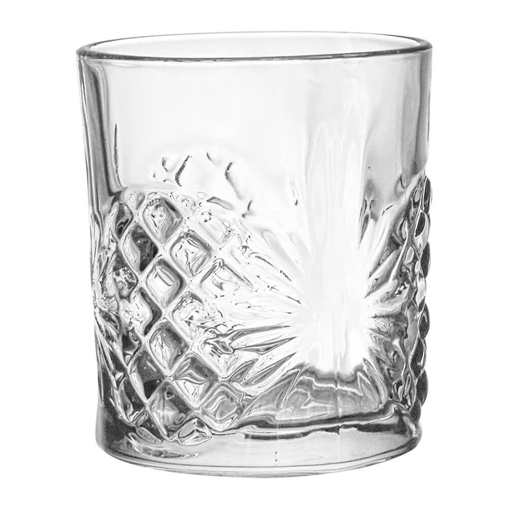 Copo de Vidro de Whisky Rozana Transparente 310ml 1 peça - Casambiente