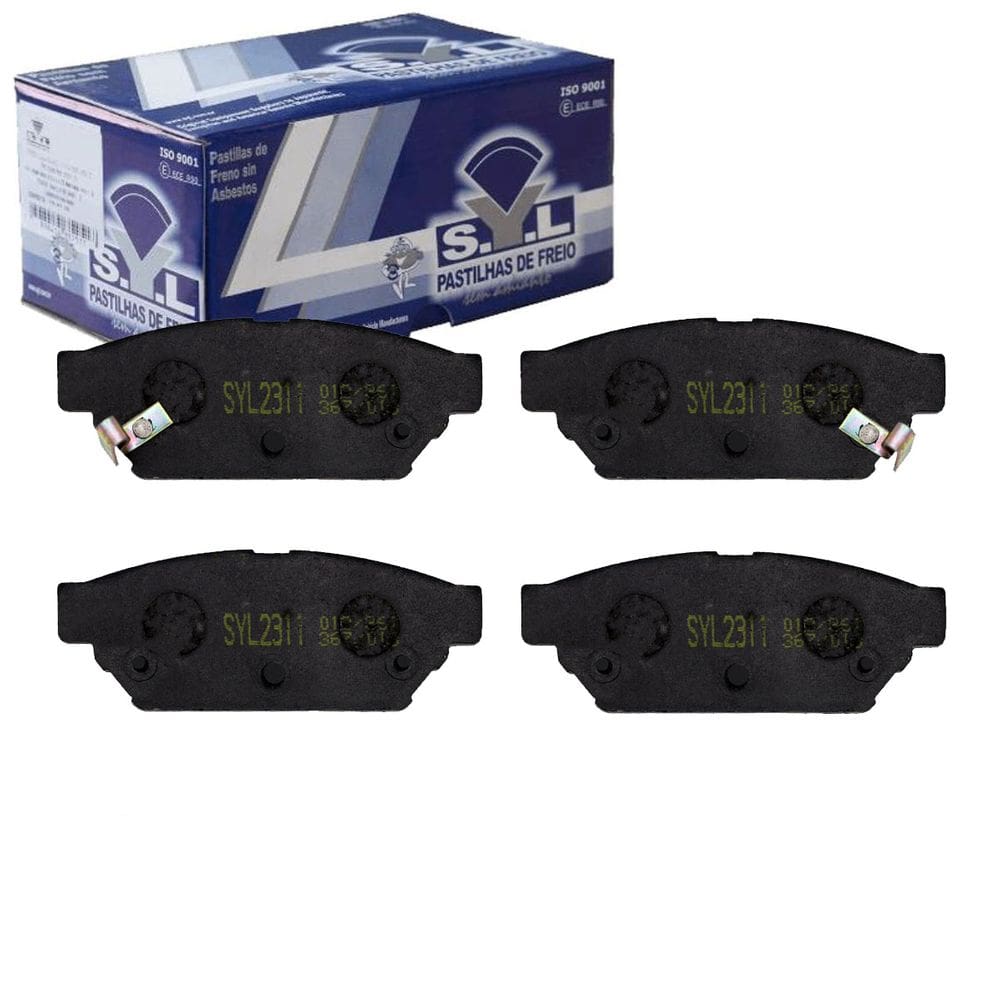 Pastilha De Freio Traseira - Sistema Akebono - Carisma 95≫ / Colt 94 A 96 / Lancer 92 A 98 - Syl2311