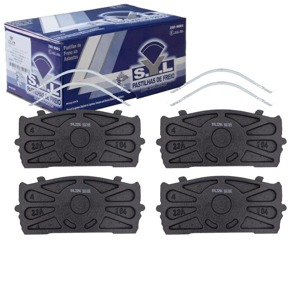 Pastilha De Freio Dianteira Traseira - Sistema Knorr Bremse - Accelo 1016 12≫ / Accelo 915 03≫ - Syl2291