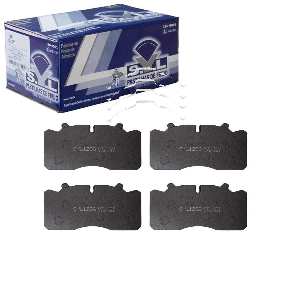Pastilha Freio Dianteira Traseira Wabco - 914C 98 A 00 / M Benz 712 98 A 00 / M Benz 812 98 A 00 / M Benz 814 98 A 00 - Syl1296