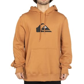 Moletom Quiksilver Canguru Comp Logo WT25 Masculino Mostarda
