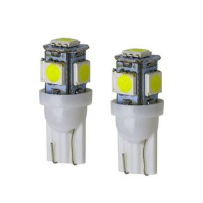 Par Lâmpada Pingo LED T10 5 Leds 5W Lanterna Pingão
