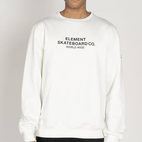 Moletom Element Careca Skateboard WT25 Masculino Off White