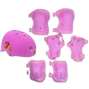 Kit Proteção Princesas Capacete Acessorios 9045 Zippy Toys