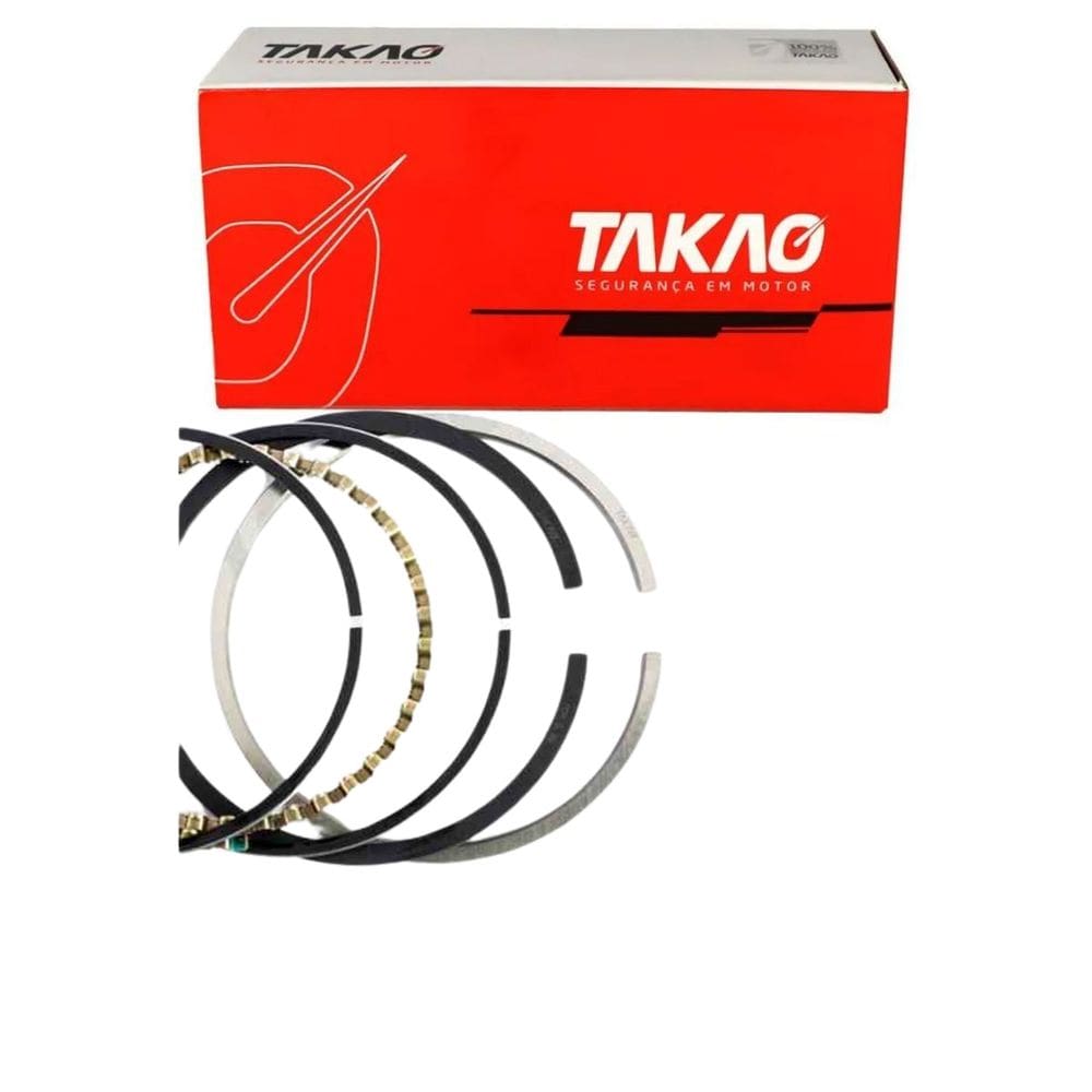 Anel Para Pistão (Jg) Chevrolet Brasil 4.3 12V 1956 A 1963 / C60 4.3 12V 1956 A 1963 / C14 4.3 12V 1956 A 1963 - Takao Asgm43A050