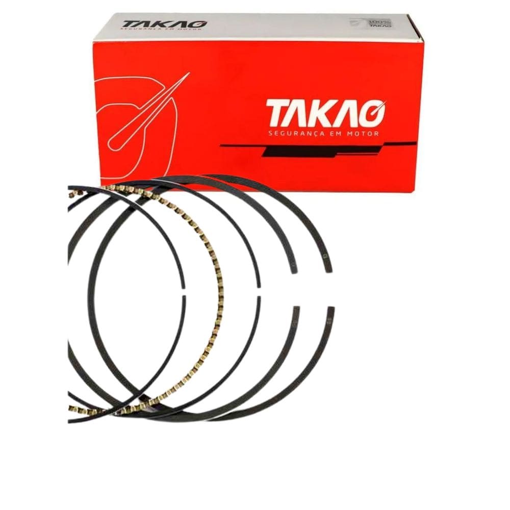 Anel Para Pistão (Jg) Prelude 2.3 16V 1992 A 1996 / Accord 2.3 16V 1992 A 1996 / Prelude Vtec 2.2 16V 1993 A 1996 - Takao Ash23100