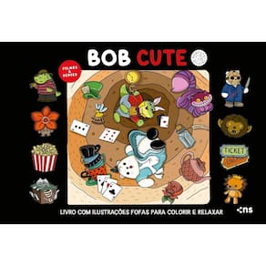 Bob Cute – Capa Dura Preto(3006)