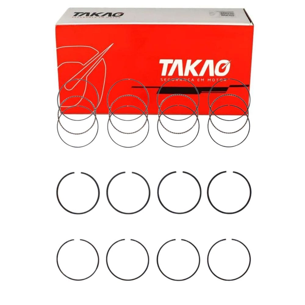 Anel Para Pistão (Jg) Empilhadeira Clark 2.4 8V - Takao Asmi24E100