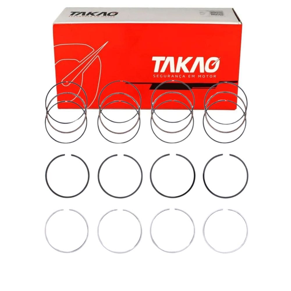 Anel Para Pistão (Jg) Tracker 2.0 16V 2006 A 2008 / Grand Vitara 2.0 16V 1998 A 2006 - Takao Assz19050
