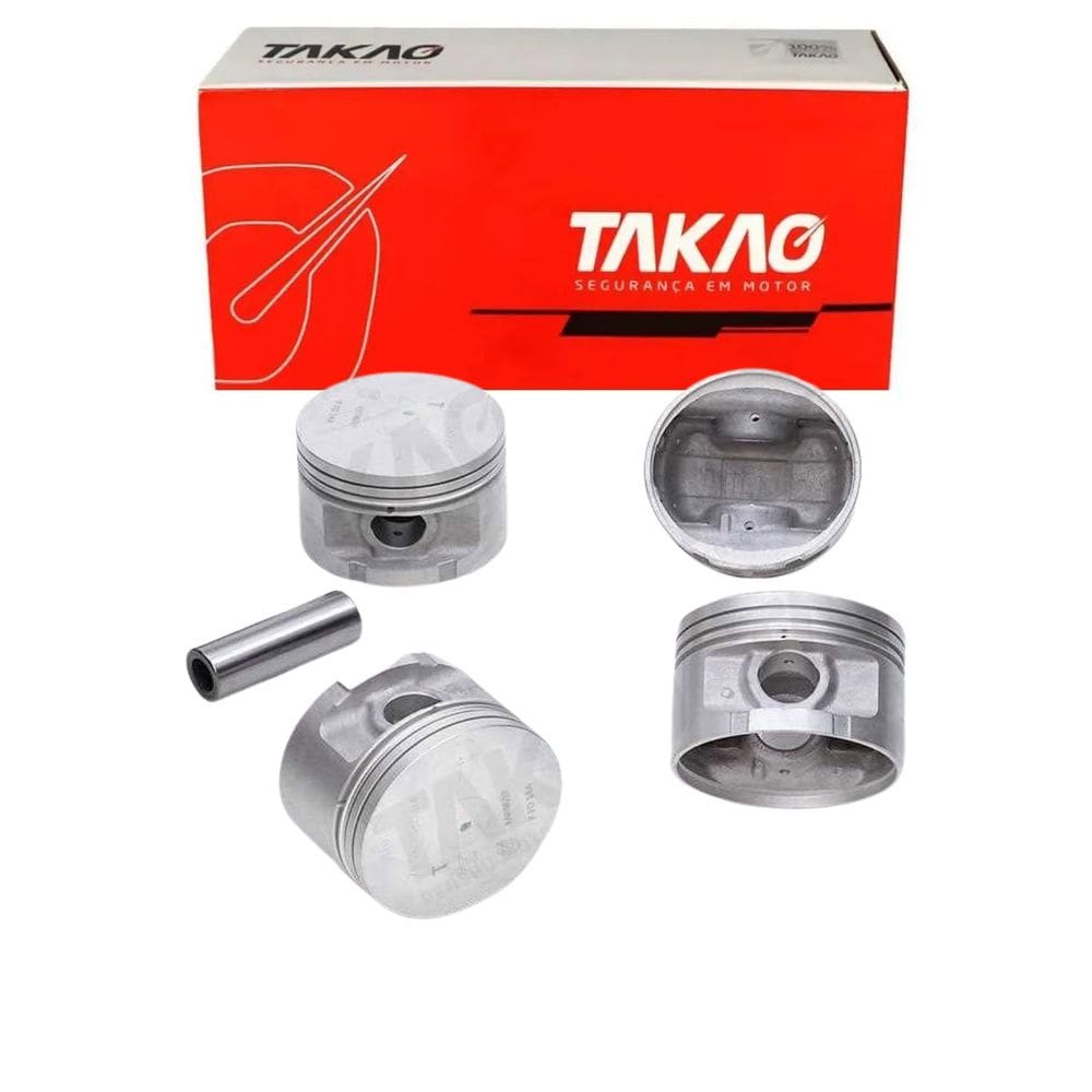 Pistão (Jg) Fiesta 1.4 16V 1996 A 2000 / Courier 1.4 16V 1996 A 2000 / Fiesta 1.4 16V 1997 A 2000 / Courier 1.4 16V 1997 A 2000 - Takao Pfo14A050
