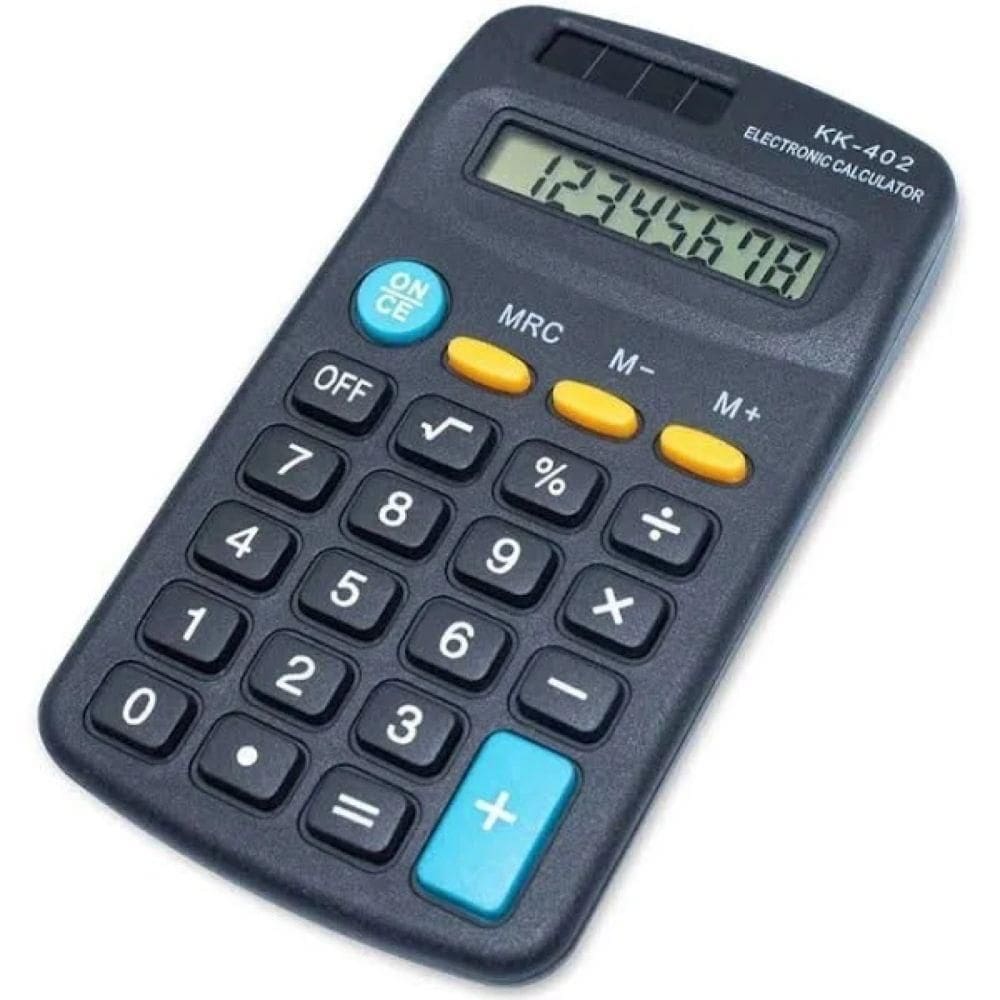 Calculadora de Bolso 8 Digítos Preta N239502-2 - Quanhe