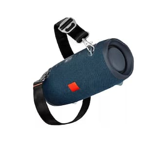 Caixa De Som Azul Portatil Xterme Com Alça e Bluetooth