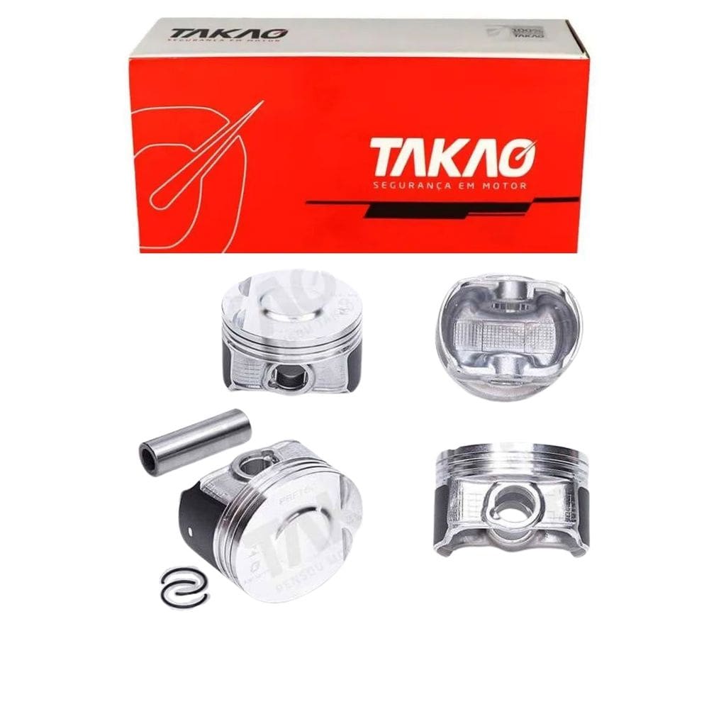 Pistão (Jg) Oroch 1.6 16V 2011 A 2017 / Fluence 1.6 16V 2011 A 2017 / Duster 1.6 16V 2011 A 2017 - Takao Pre16C100