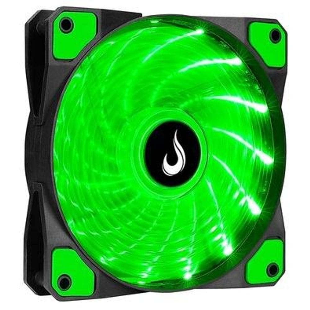Cooler Fan 120mm 12cm Rise Mode Verde