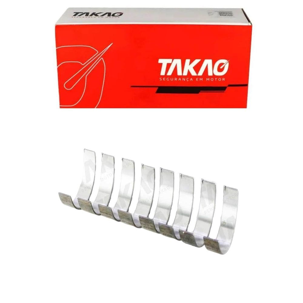Bronzina De Biela (Jg) Crv 2.4 16V 2001 A 2004 / Civic Si New 2.0 16V 2007 A 2011 / Accord 2.4 16V 2003 A 2015 - Takao Bbh20A050