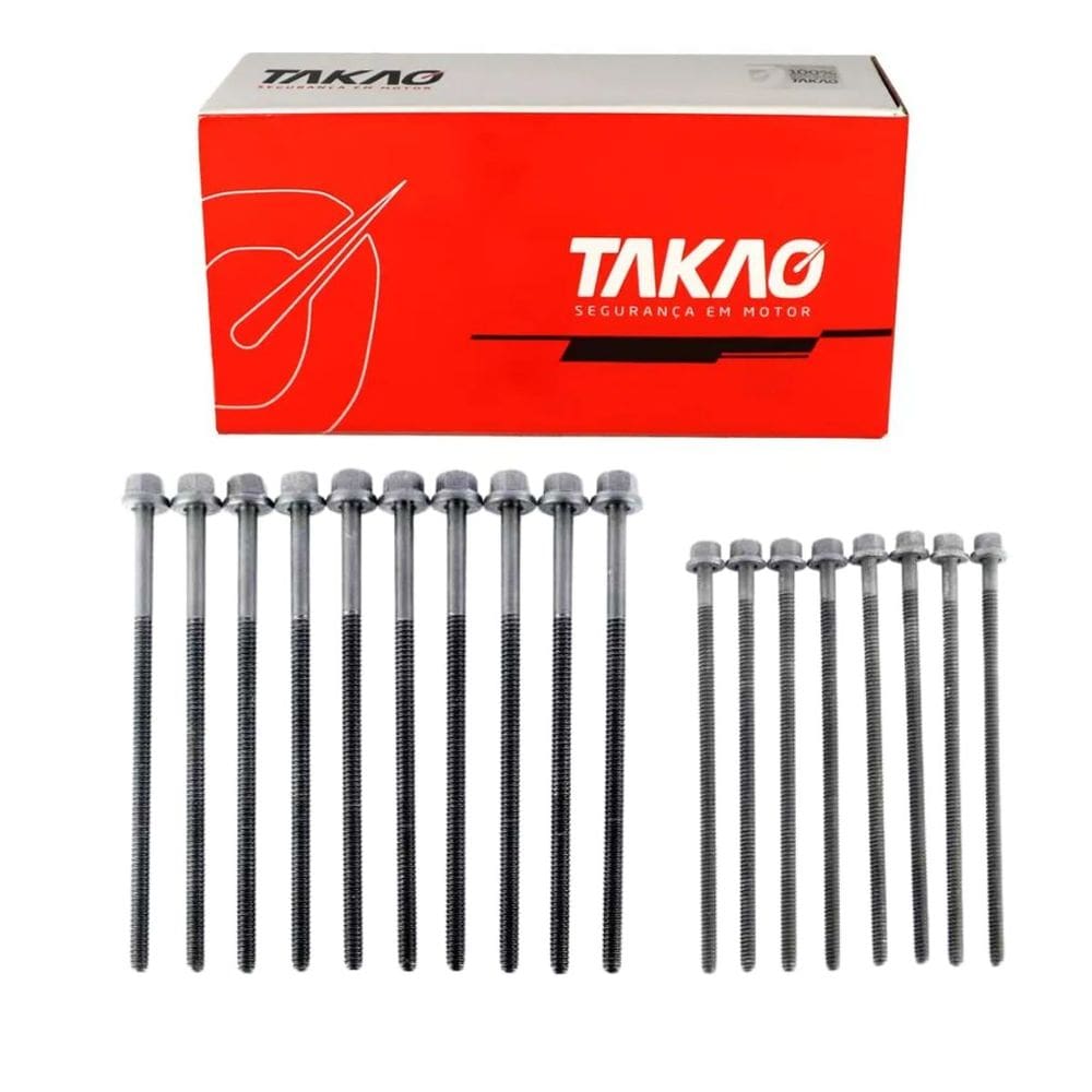 Parafuso De Cabeçote (Jg) Transit 2.2 16V 2012 A 2014 / Ranger 2.2 16V 2012 A 2016 / Ranger 2.2 16V 2016 A 2020 - Takao Pcfo22D