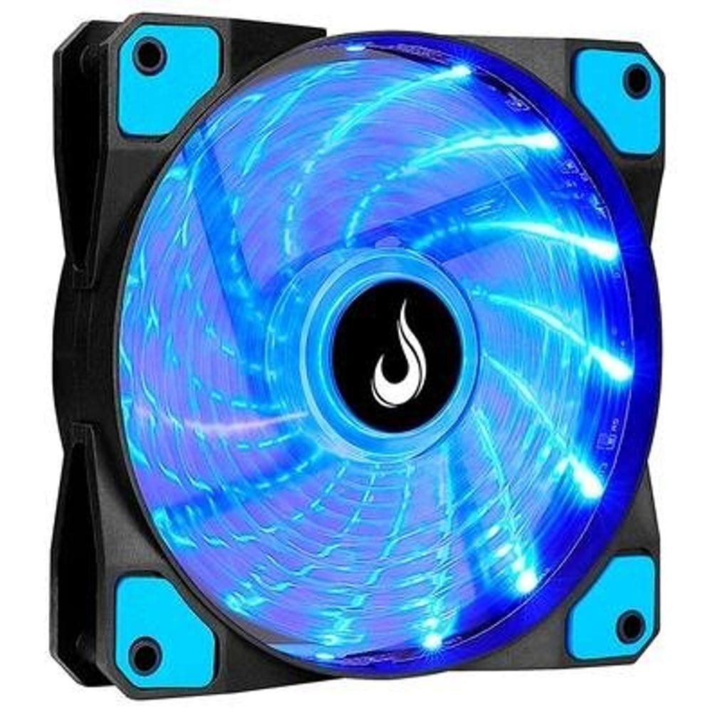 Cooler Fan 120mm 12cm Rise Mode Azul