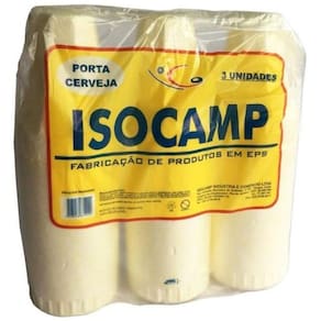 Porta Garrafa Isopor Camisinha Cerveja 600Ml Isoterm C/10