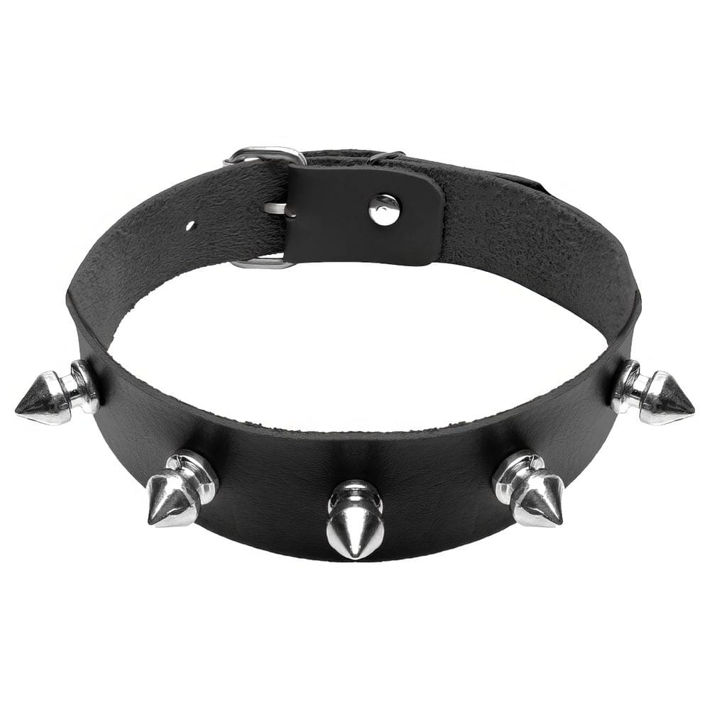 Gargantilha Gótica Punk Spike Choker Estilo Rebelde Audacioso