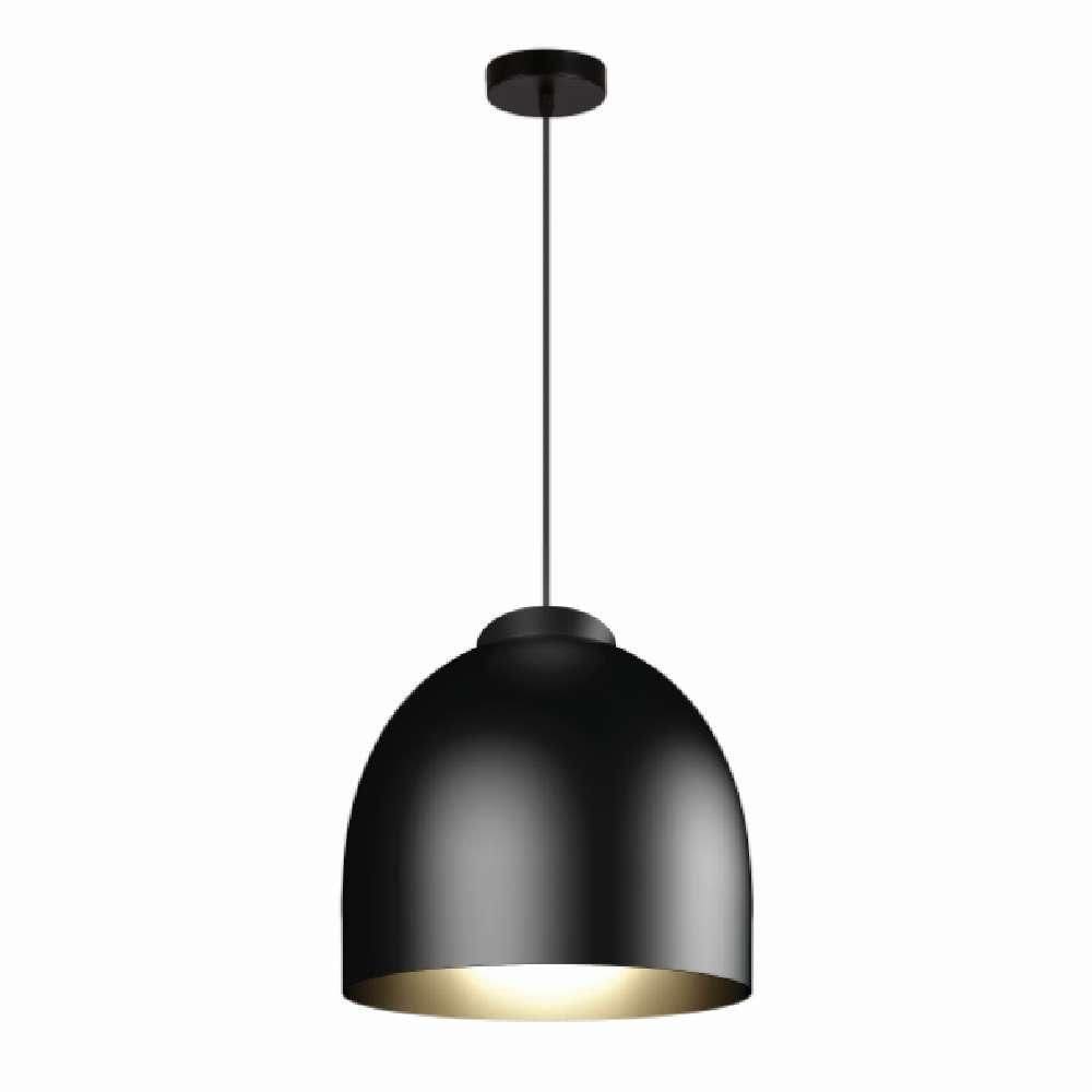 Pendente Blum Preto 1Xe27 60W Bivolt Blumenau Iluminação