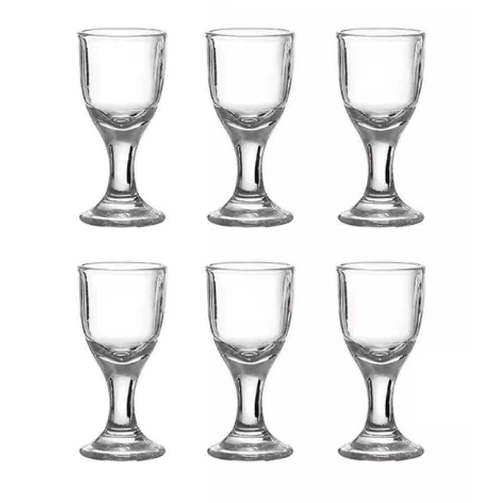 Jogo de Taças Para Licor 6 Peças 15ml N244533-2 - Quanhe