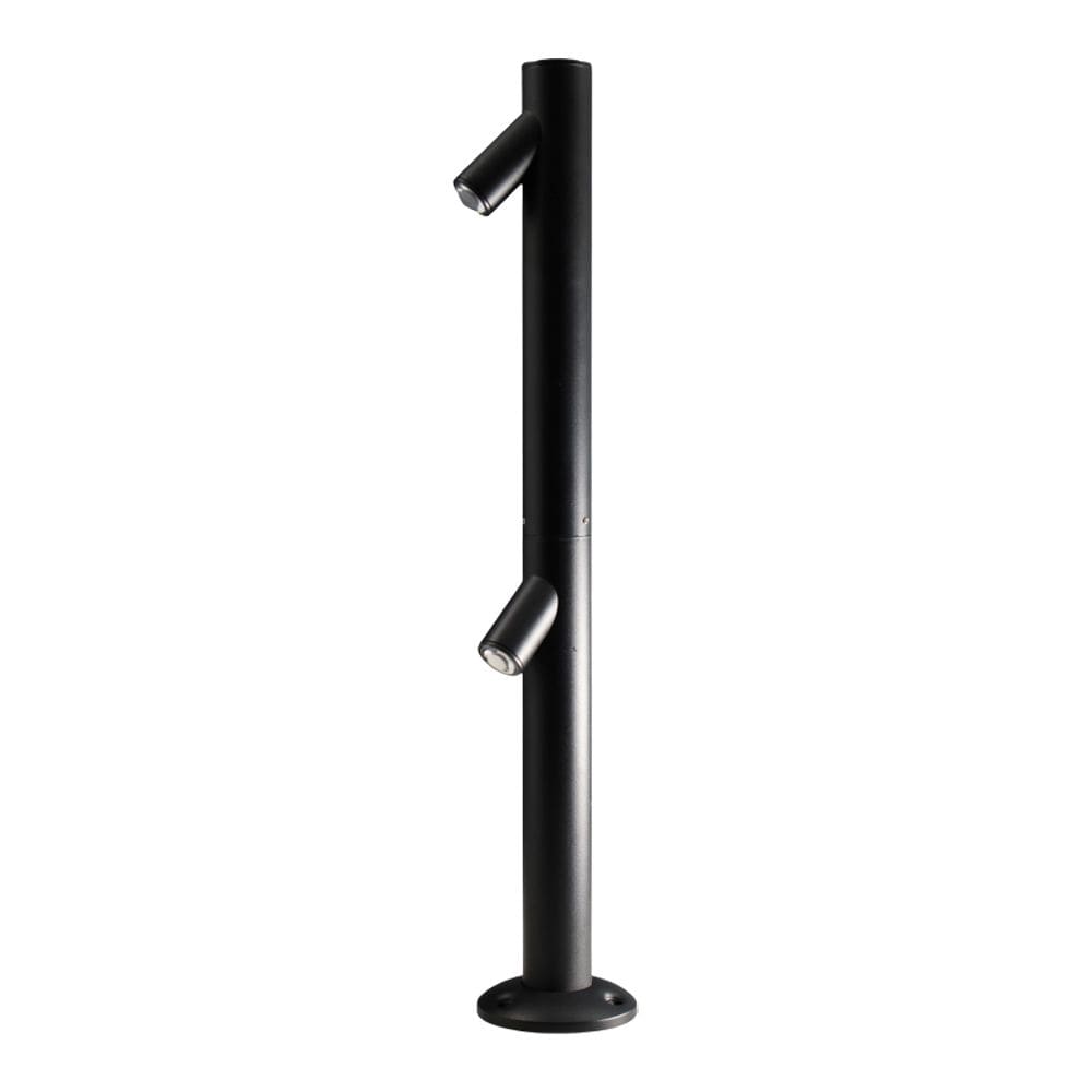 Poste Balizador de Jardim Duble 60cm Led 12W 3000K Bivolt