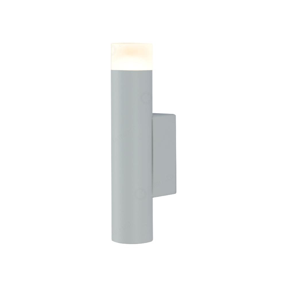 Arandela Cilindro Luxo Branco 14,5cm Led 3W 3 em 1 Bivolt