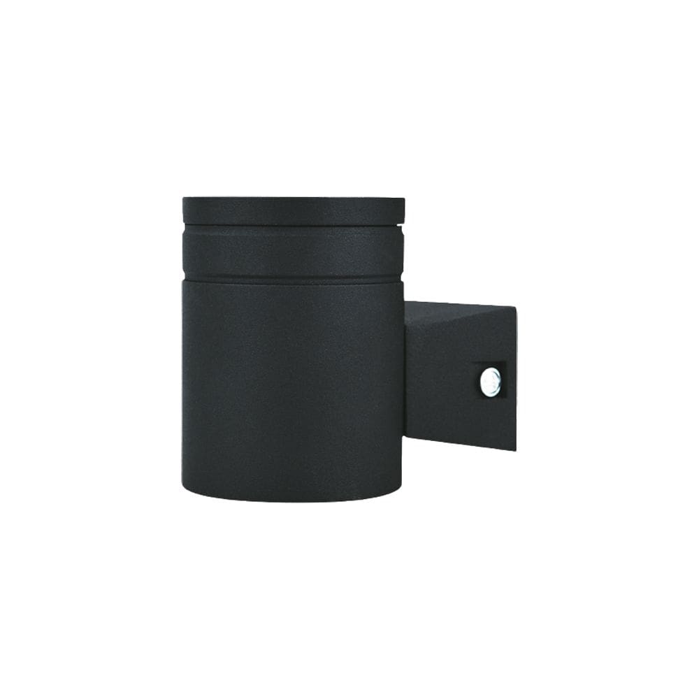 Arandela Titan Preto 7,8cm Led 5W 3000K Bivolt IP65