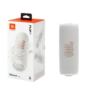Caixa De Som Jbl Flip 7 Branca Bluetooth Portátil