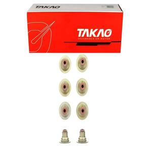 Retentor De Valvulas Sonic 1.6 16V 2012 A 2014 / Cruze 1.8 16V 2012 A 2016 / Tracker Novo 1.8 16V 2013 A 2018 - Takao Rvgm16F