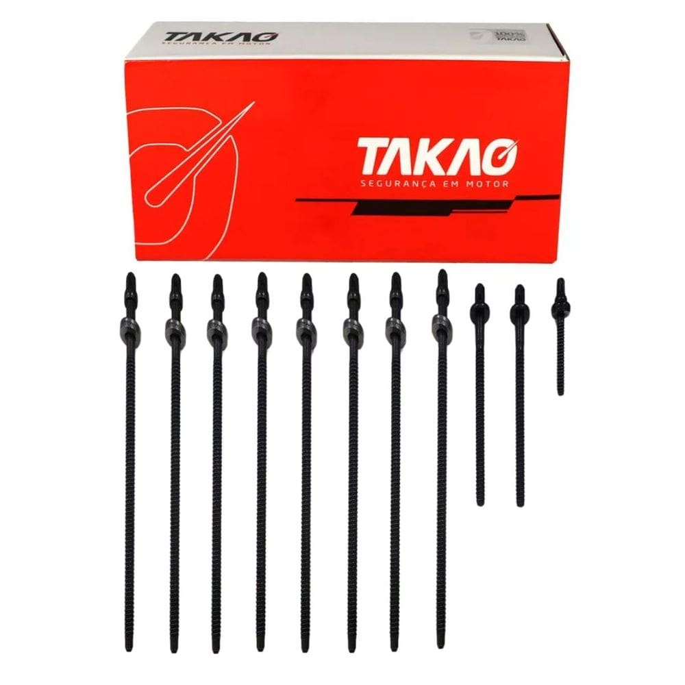 Parafuso De Cabeçote (Jg) C3 1.2 12V 2016 A 2020 / 208 1.2 12V 2016 A 2020 - Takao Pcpg12
