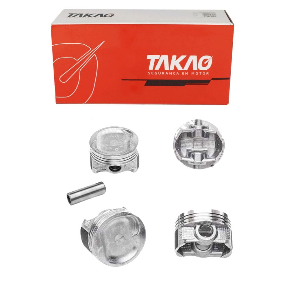 Pistão (Jg) Fit Lx 1.4 8V 2003 A 2008 / Fit Lxl 1.4 8V 2003 A 2008 - Takao Ph13Std