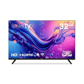 Smart TV HQ 32 HD Tela Infinita Sistema Android HQS32NKHM