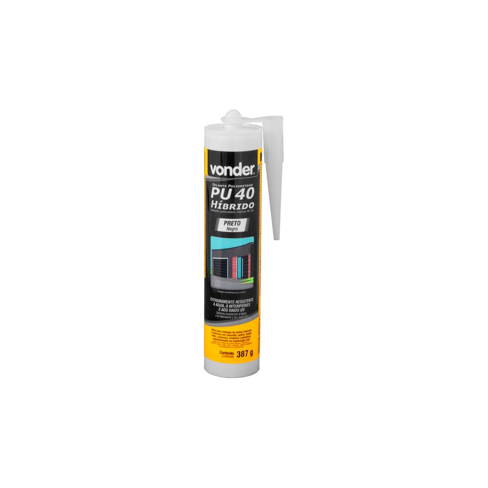 Selante Poliuretano Pu40 ( Cor Preto )