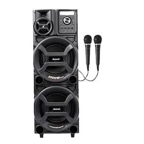 Caixa de Som Amplificada Amvox ACA 2201 Pesadão II 2200W - 2 Mic