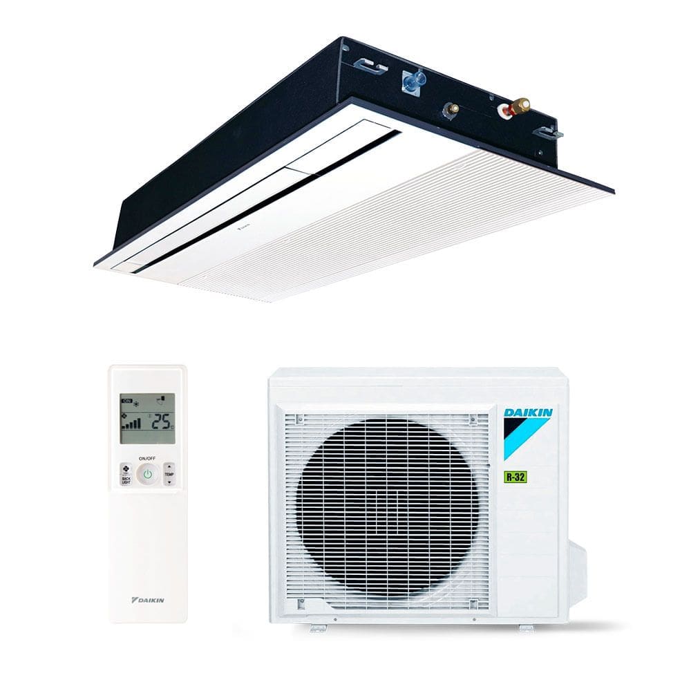 Ar Condicionado Split Inverter Cassete 1 Via Daikin Sky Air 24.000 Btus Quente e Frio 220V