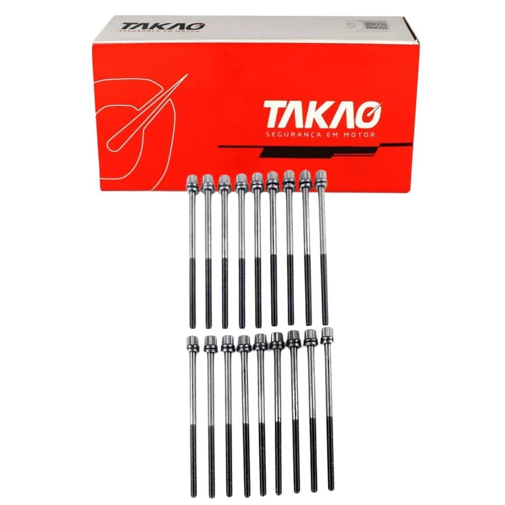 Parafuso De Cabeçote (Jg) Hr 2.5 16V 2011 A 2020 / Sorento 2.5 16V 2002 A 2010 / K2500 Bongo 2.5 16V 2011 A 2016 - Takao Pchy25Da