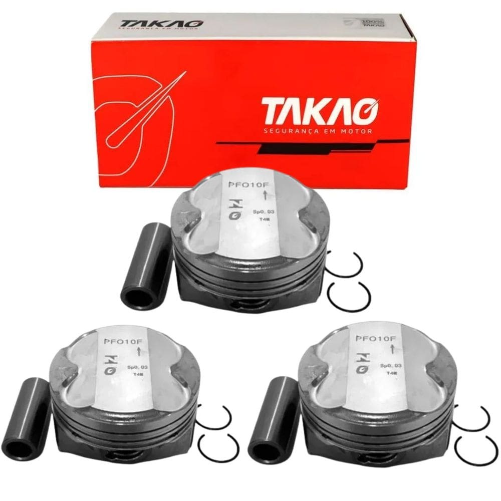 Pistão (Jg) Ka Novo 1.0 12V 2014 A 2021 - Takao Pfo10Fstd