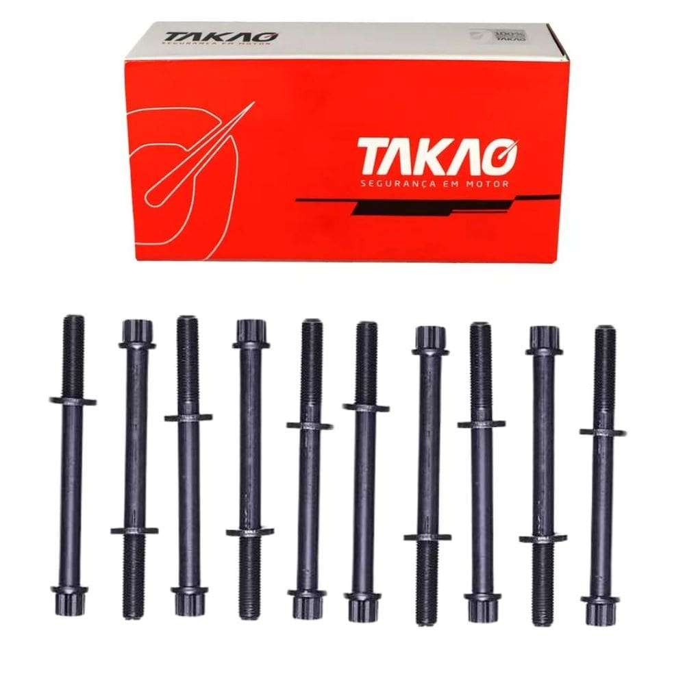 Parafuso De Cabeçote (Jg) Empilhadeira Clark 2.0 8V / Clark 2.0 8V / Empilhadeira Clark 2.4 8V - Takao Pcmi24E