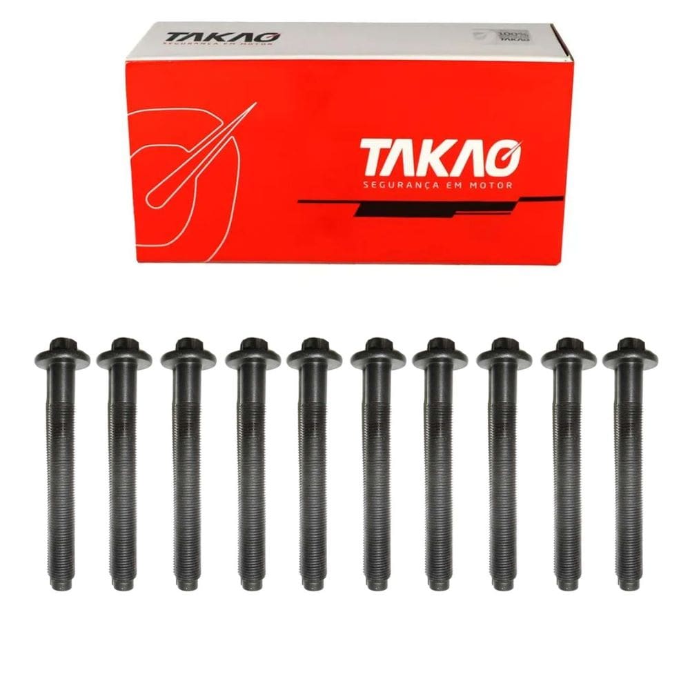 Parafuso De Cabeçote (Jg) Tracker 2.0 8V 2002 A 2007 / Vitara 2.0 8V 2002 A 2005 - Takao Pcpg20D