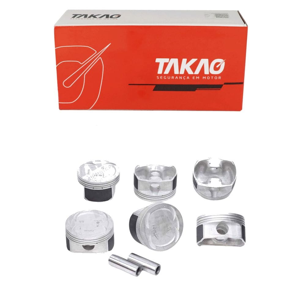 Pistão (Jg) Vera Cruz 3.8 24V 2006 A 2013 / Mohave 3.8 24V 2008 A 2011 / Carnival 3.8 24V 2007 A 2012 - Takao Phy38050