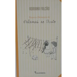 Livro Pequeno Dicionário de Palavras ao Vento