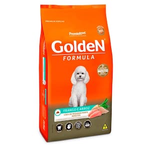 Ração Premier Golden Fórmula Mini Bits para Cães Adultos Frango e Arroz 10,1kg
