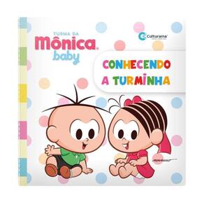 Livro De Pano Turma Da Mônica Baby - Conhecendo A Turminha
