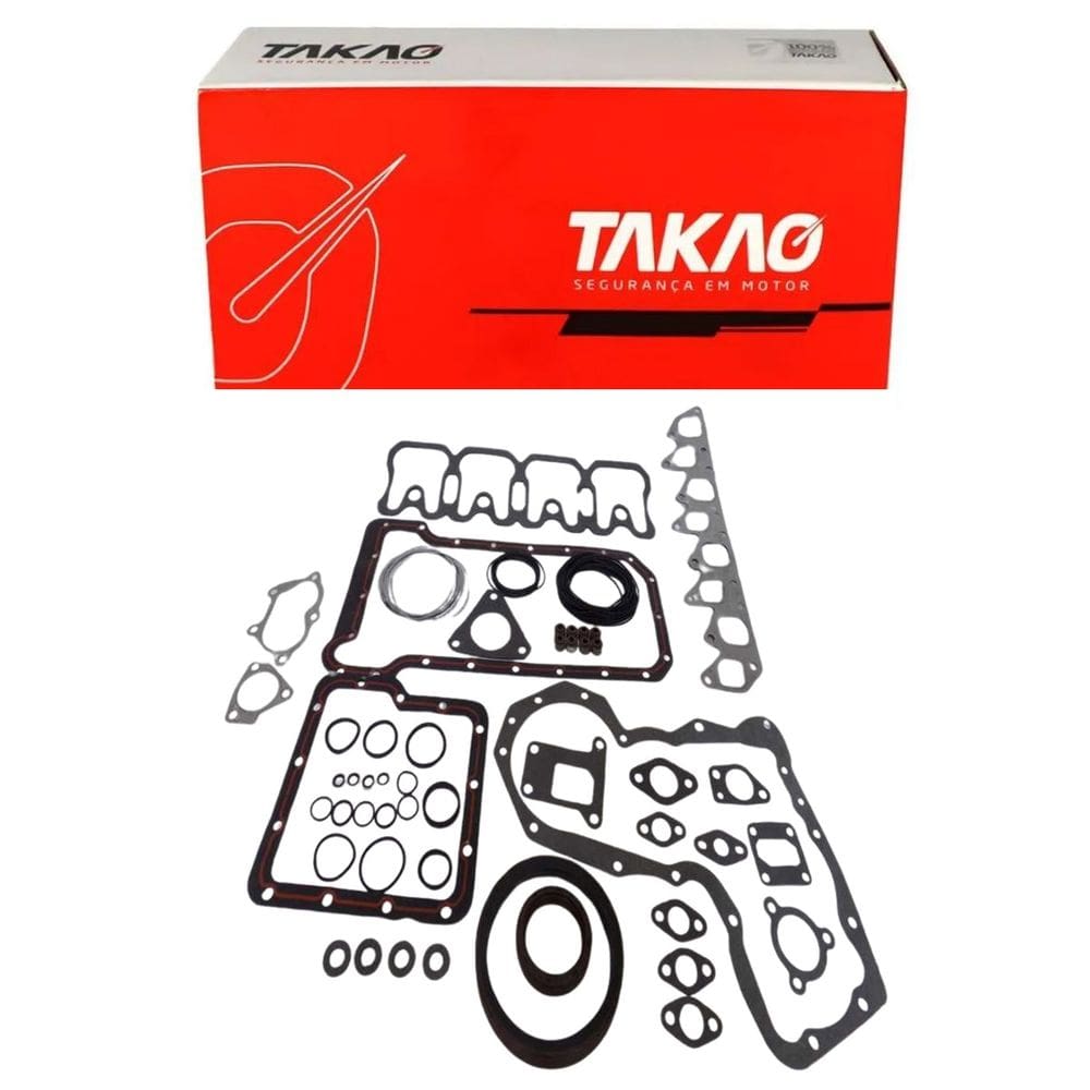Junta Completa S/ Cabecote C/ Retentor (Jg) Dakota 2.5T 8V 1999 A 2001 / Cherokee 2.5 8V 1999 A 2001 - Takao Jscbrch25D