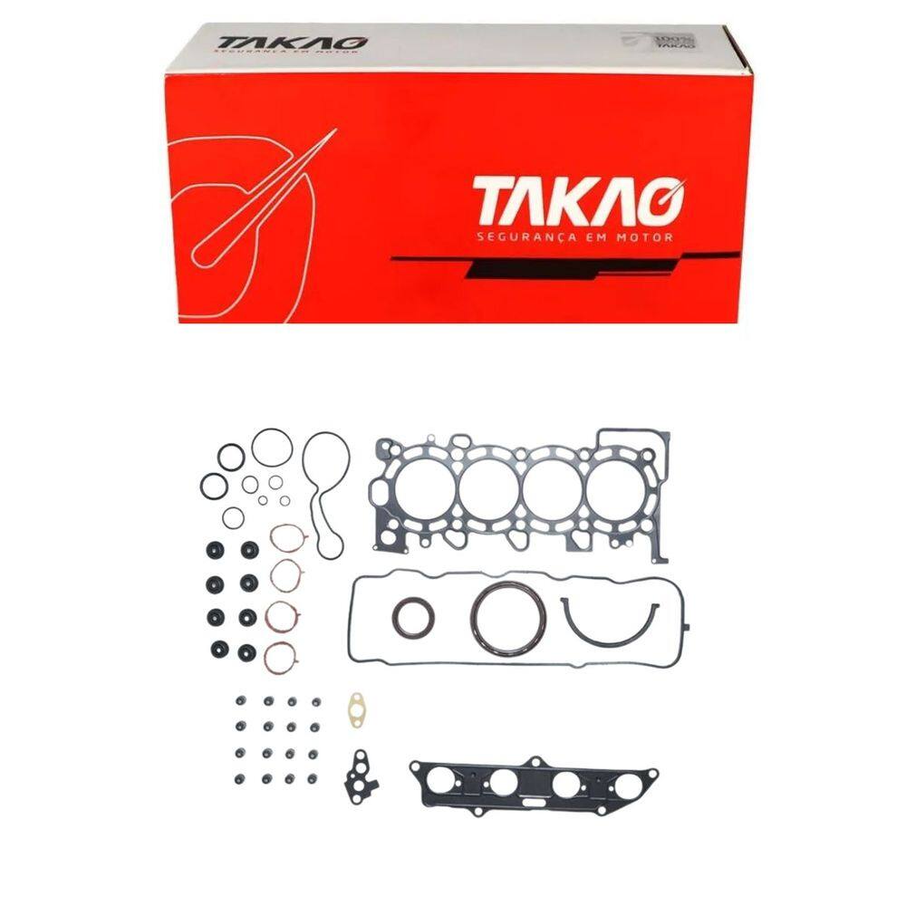 Junta Completa C/ Retentores (Jg) Fit Ex 1.5 16V 2005 A 2020 - Takao Jcrh14
