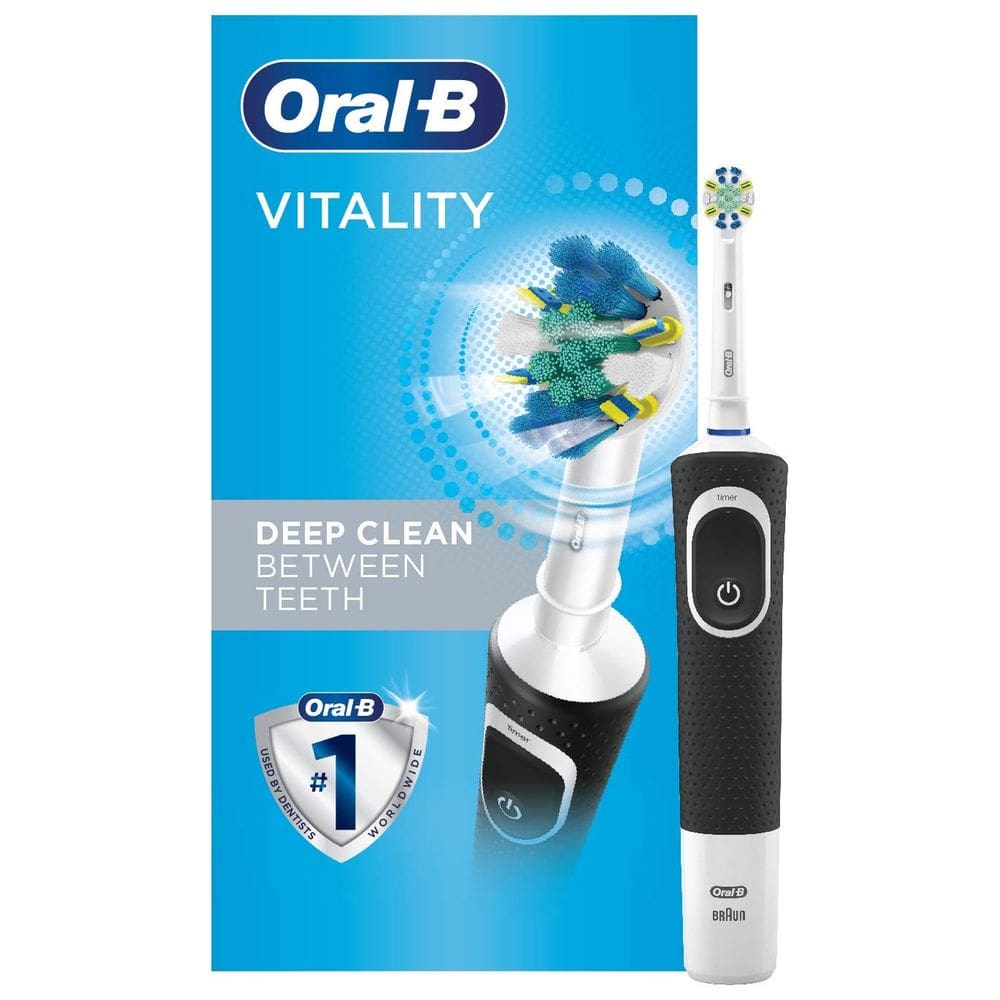 Escova de dentes elétrica Oral-B Vitality FlossAction Black