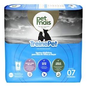 Tapete Higiênico Treinepet 7 Unidades (60X55) PETMAIS