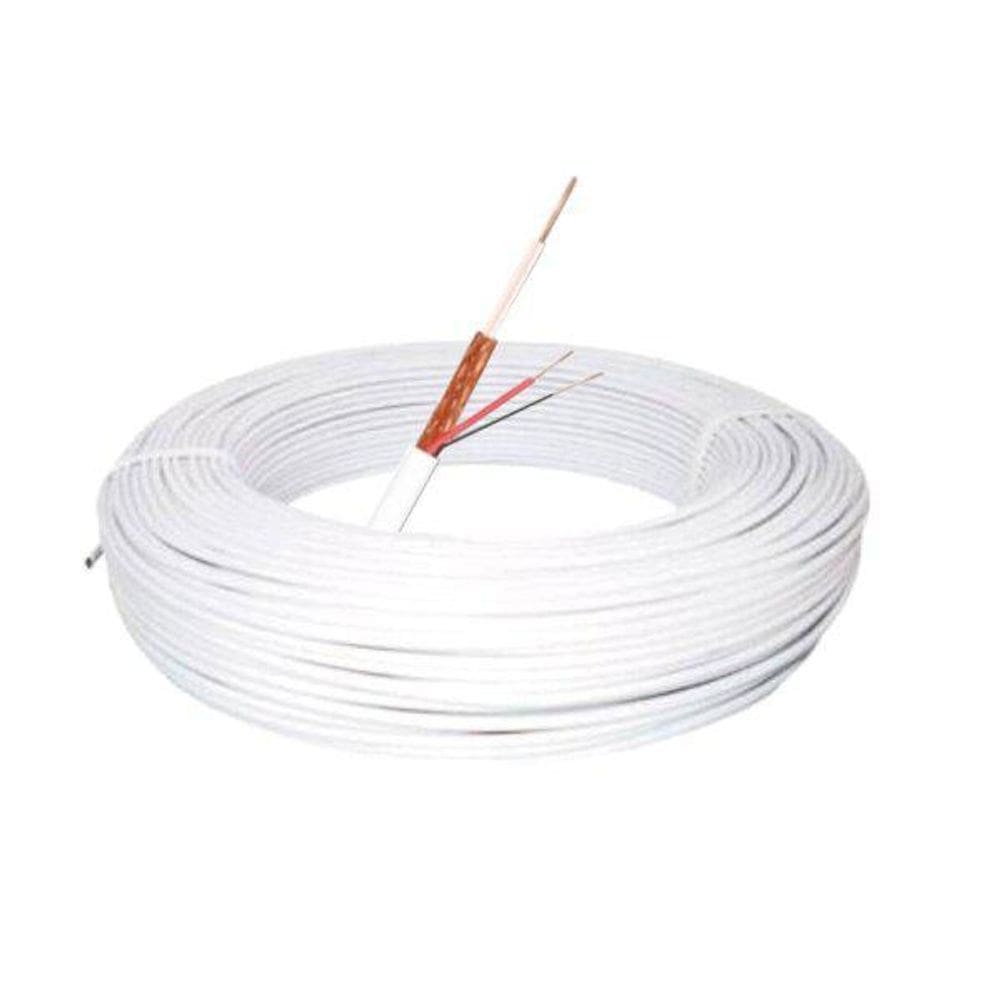 Cabo Coaxial Para Cftv Multitoc Rf 4Mm 100 Metros