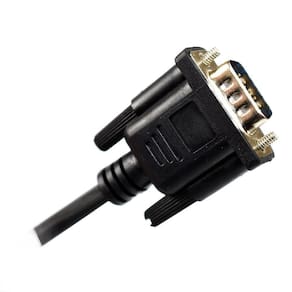 Cabo Vga Evus C-041 Hd15 Macho X Hd15 Macho Com Filtro 10,0M